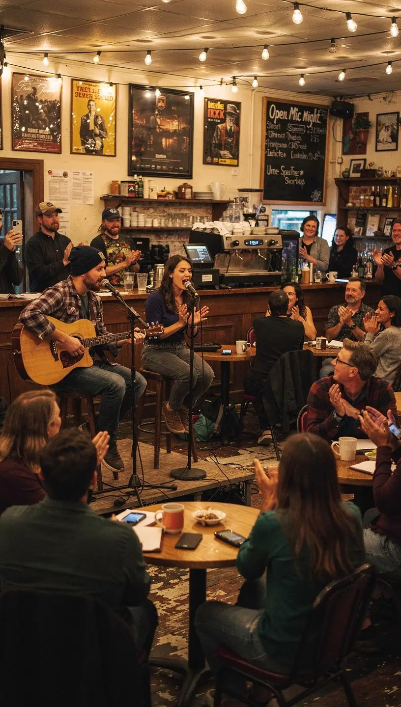 Traditional cooking methods in American communities.